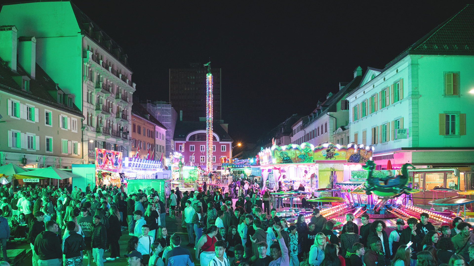 Les carrousels, en 2017  
(photos ville de La Chaux-de-Fonds)