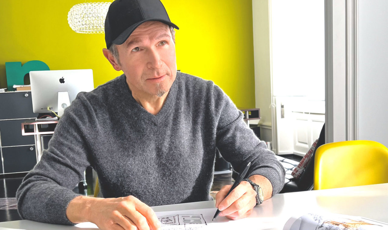 Régis Faivre fondateur de La Factory dans ses bureaux 
rue du Nord 114 à La Chaux-de-Fonds. Photo © DR