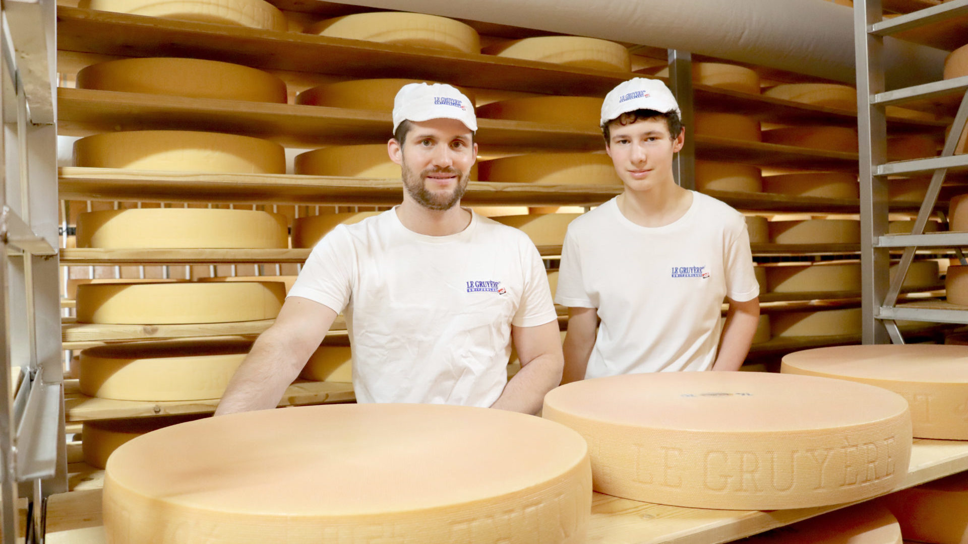 Julien Linford et son apprenti Jules Muster (photo kva)