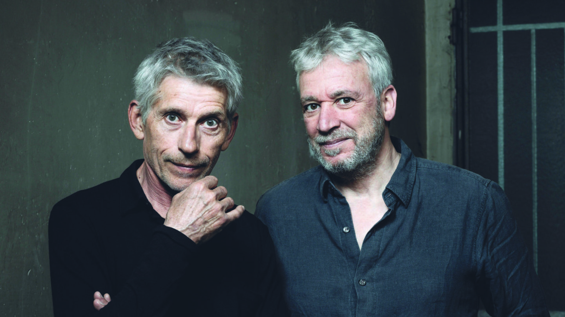 Jacques Gamblin & Laurent de Wilde 
Paris, le 29 avril 2024
©Frédéric STUCIN