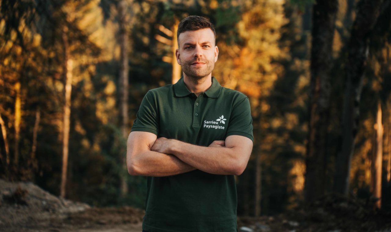 Loïc Sarrieu dans son élément, au cœur de la nature, solide comme un chêne.
(photos © dr)