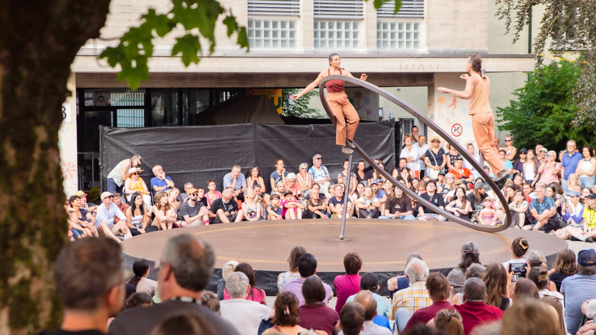 Inertie en pleine action. (Photo Thalie Rossetti)