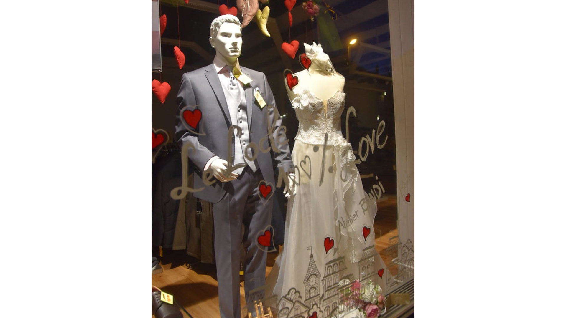 L’amour sera partout et sous toutes les formes, le 14 février, au Locle. (Photos dr)