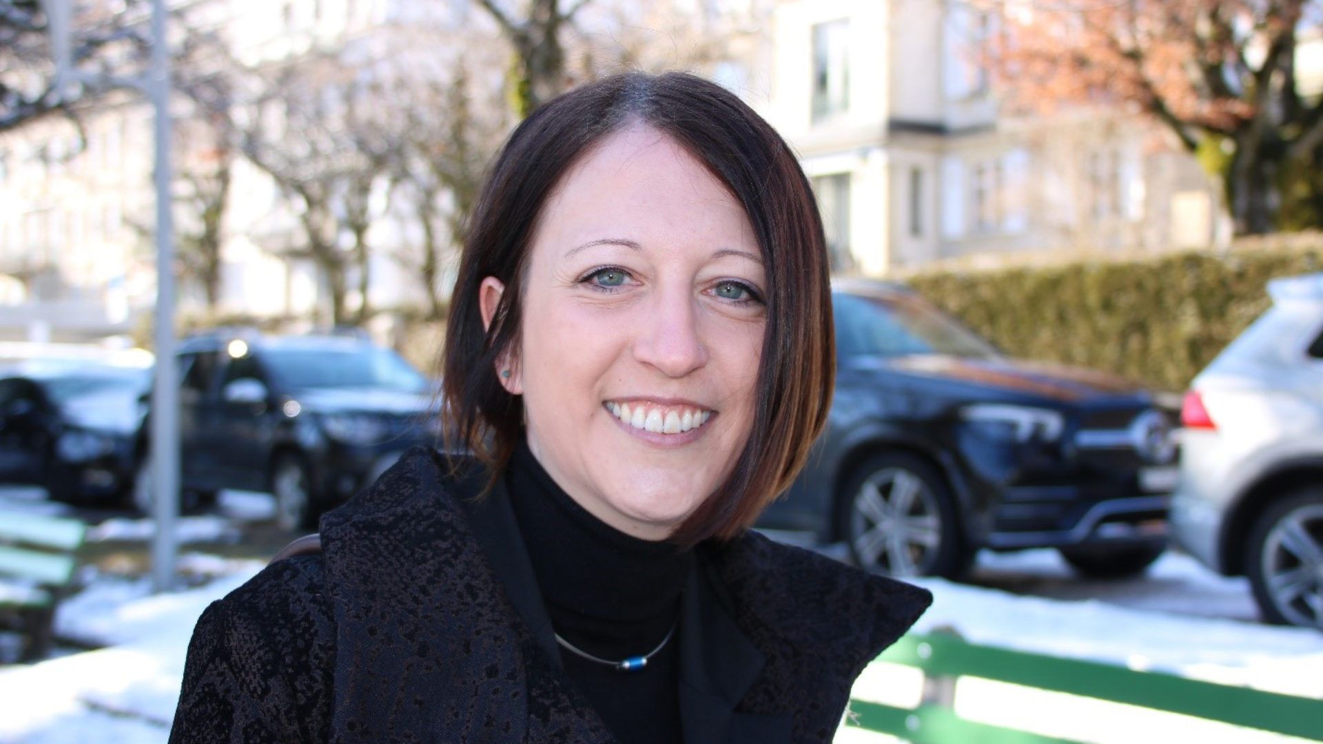 Sérieux, regard incisif et franc, sourire rayonnant: Crystel Graf en action. (Photos Le Ô - A.P.)