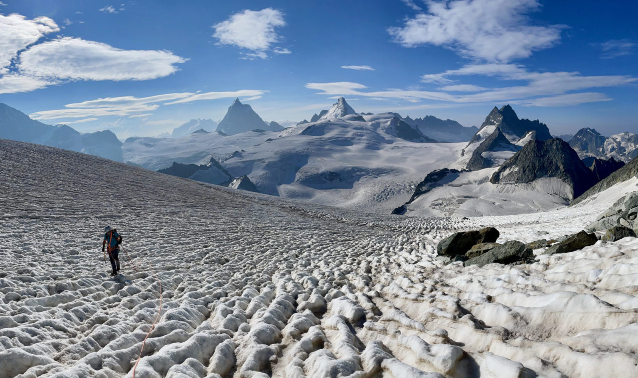 Depuis l’an 2000, les glaciers suisses ont perdu 40 % de leur volume (Photo L. Wiget)