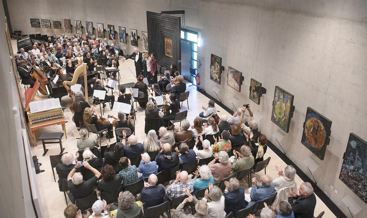JARDINS MUSICAUX 2025
Polyptyque
Mikhail Ovrutsky, violon
Orchestre des Jardins Musicaux