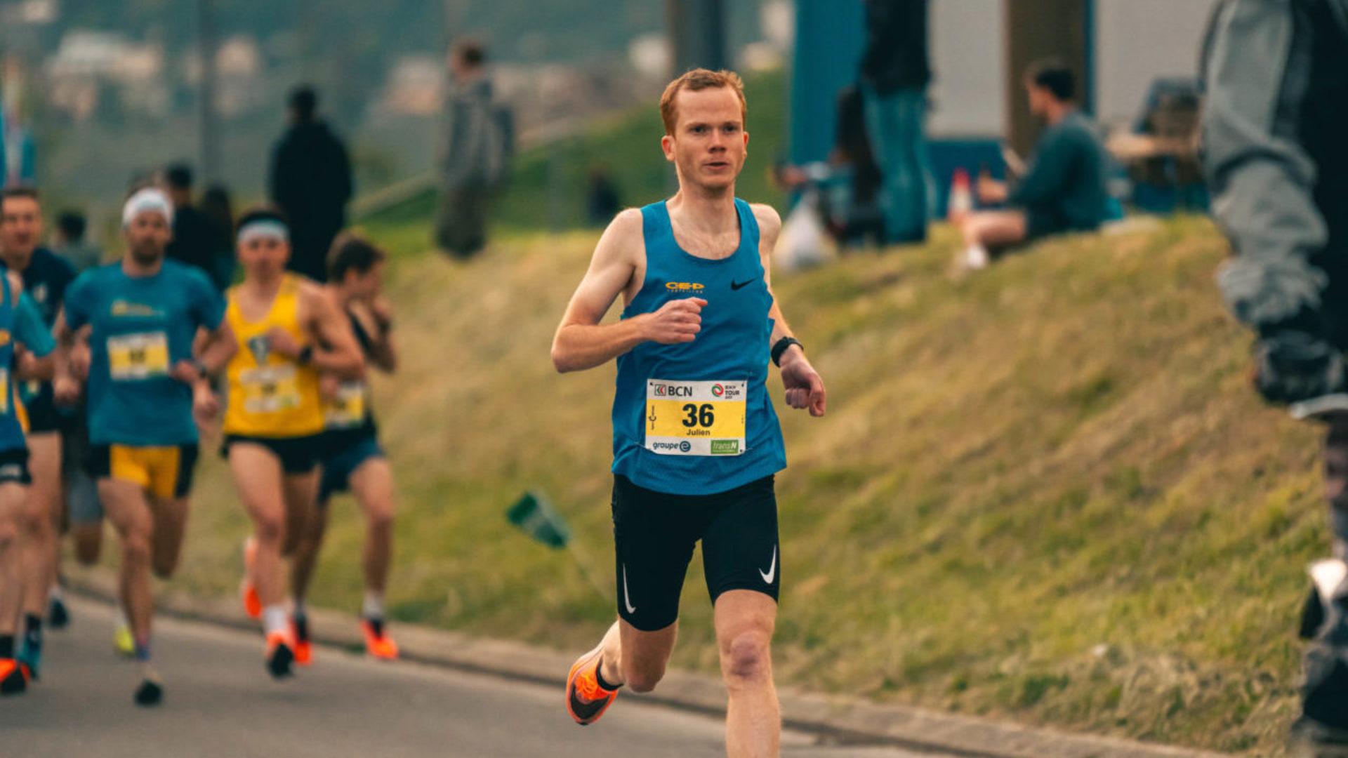 Julien Fleury a survolé la première étape à Marin. (Photo : Le Ô).