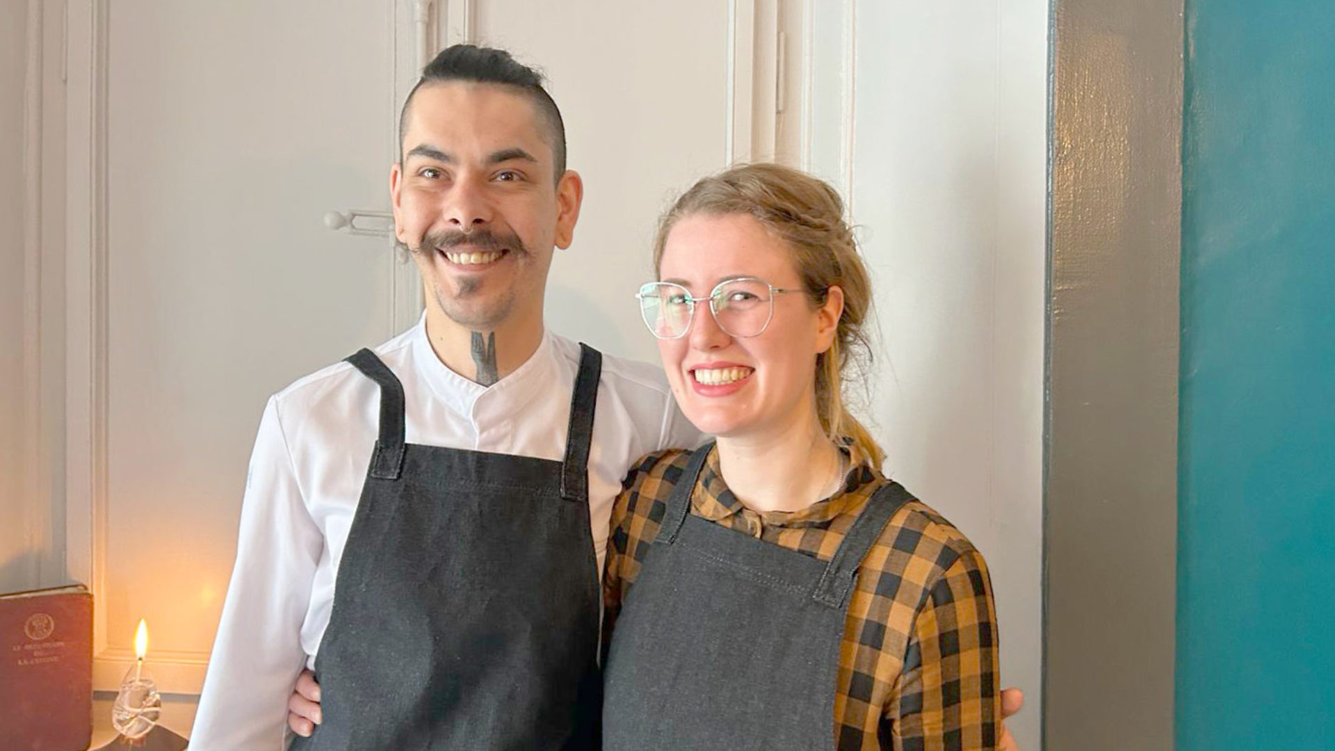 Les mariés, Danny et Gaby souffleront la première bougie de leur « bébé Luciole »
à la Saint-Valentin. (photo La Luciole)