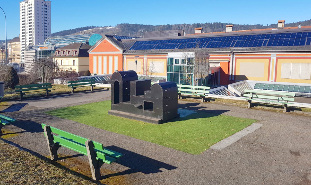 Deux nouvelles aires de jeux remplaceront l’ancienne qui est très modeste.
Ces constructions devraient attirer un public familial dans le parc des Musées. (photo ape)