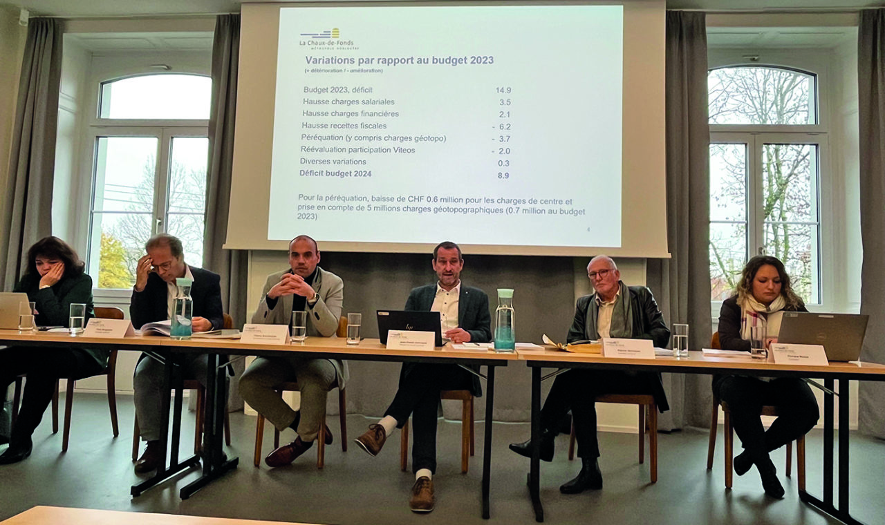 Le Conseil communal a présenté son budget 2024. (ab)