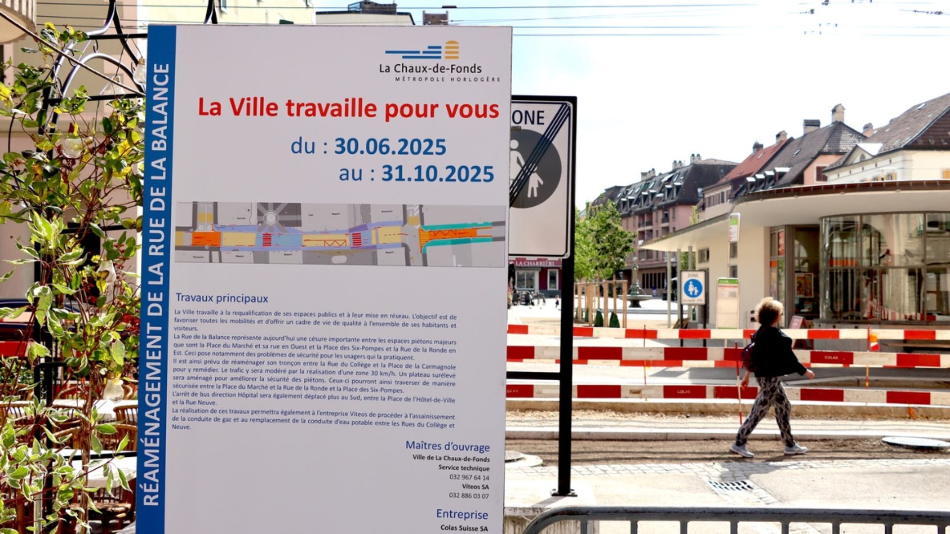 Rue Balance travaux - 1