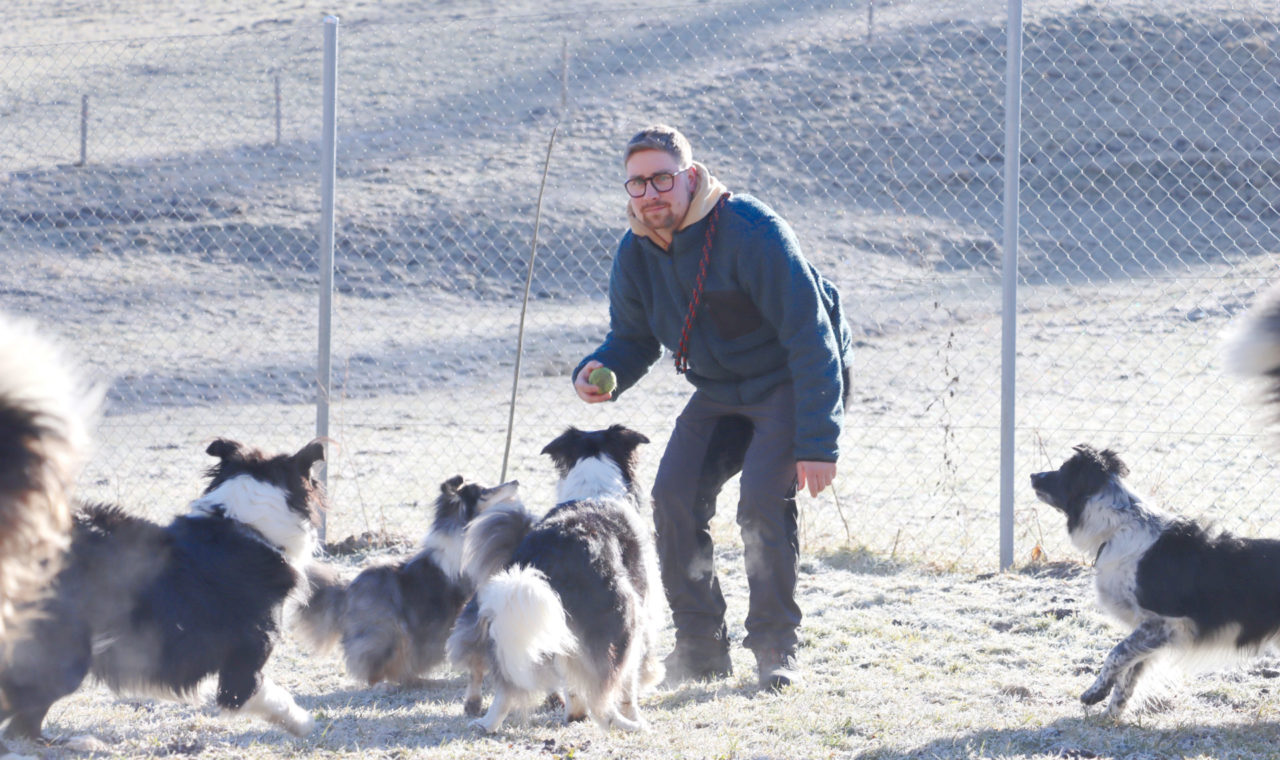 Alexandre Seydoux est proche de ses animaux avec qui il vit au quotidien. (kva)