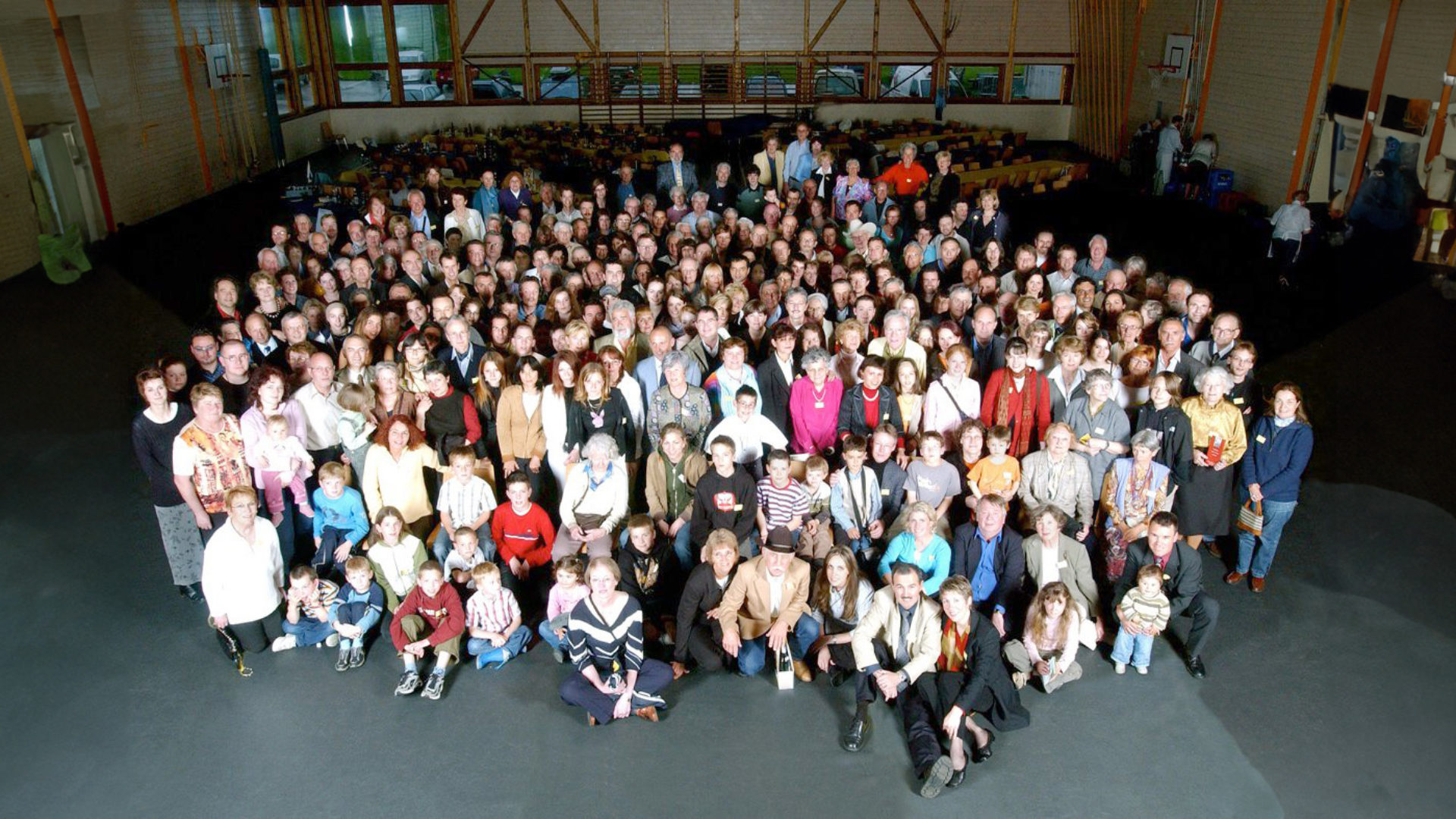 Lorsqu’elle se retrouve, la famille Sandoz de tous horizons ne passe pas inaperçue ! (photo dr)