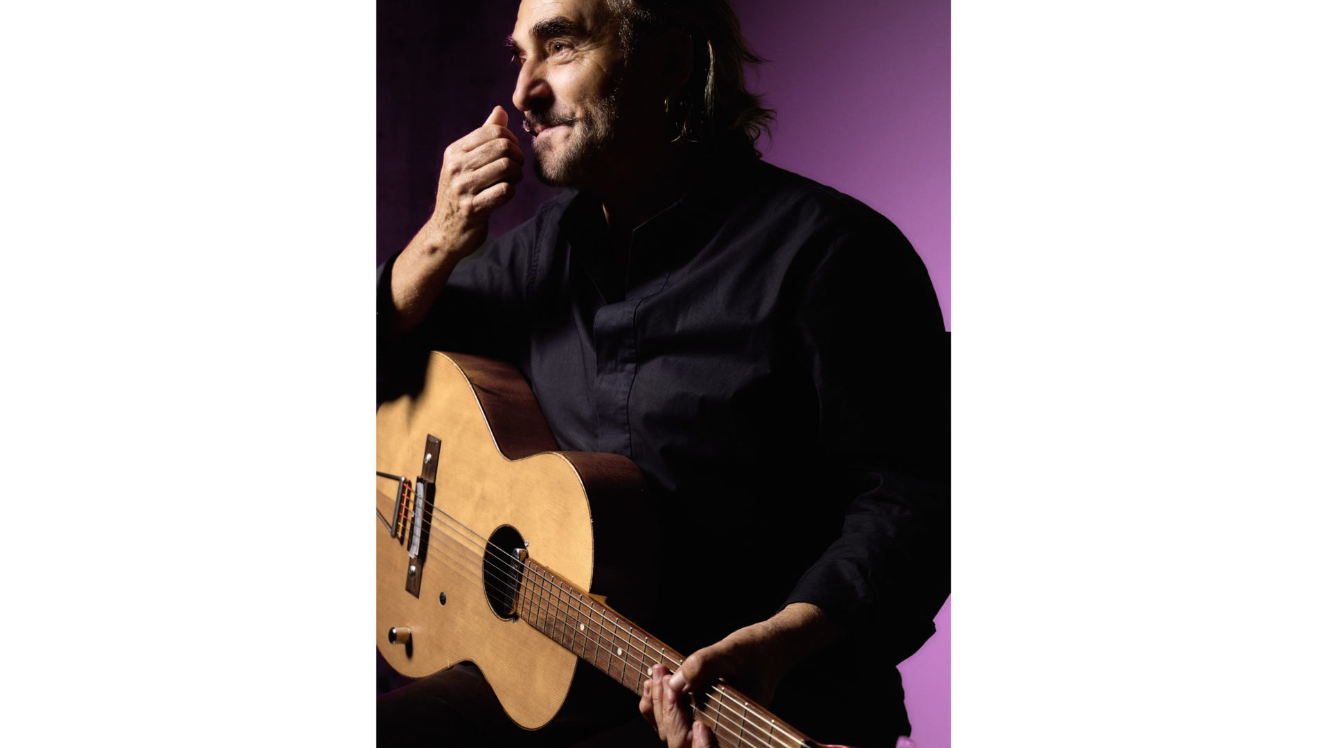 Stephan Eicher prend la pose pour la promotion de son nouvel album