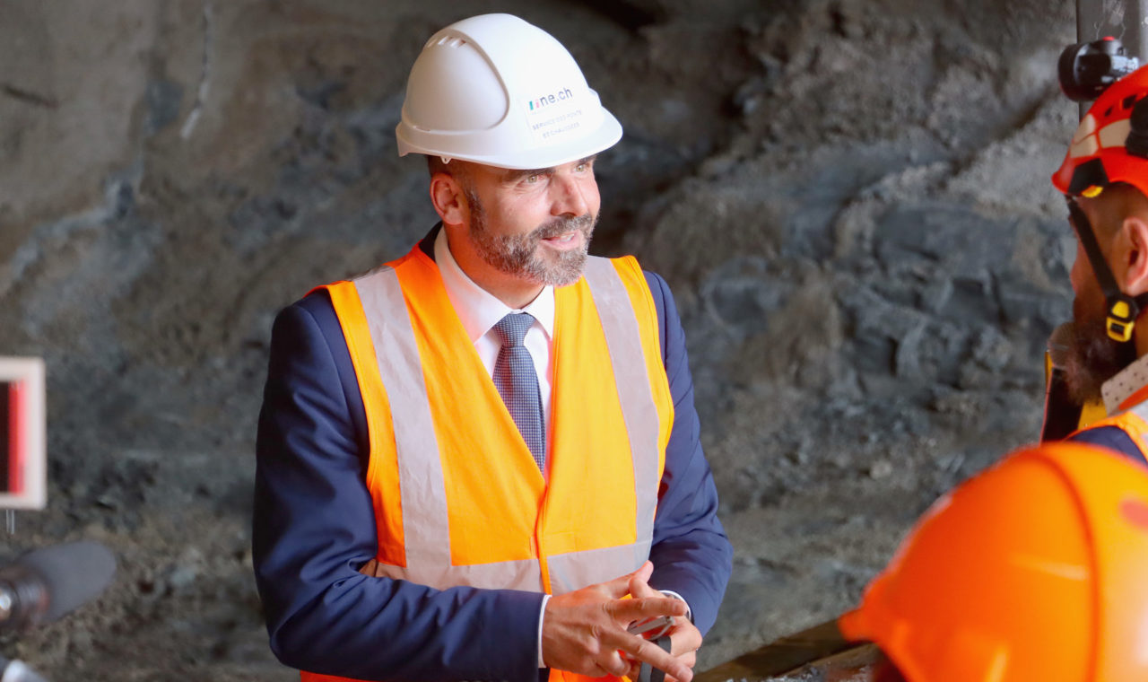 Tunnel Arêtes - premier coup de pioche 2026 2