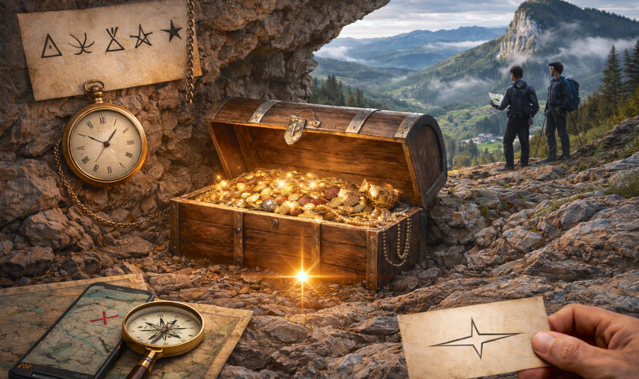 Le Ô lance une grande 
chasse au trésor à travers les Montagnes