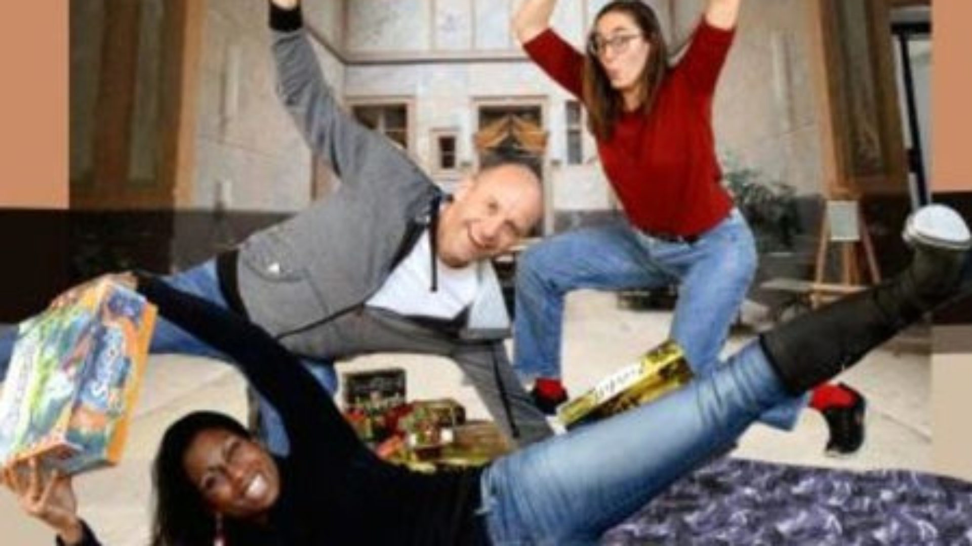 Laetitia Flechter, Vanessa Thomann-
Rechik et Stéphane Fleury vont faire de l’Ancien Manège une boîte de jeu géante ! (sp)