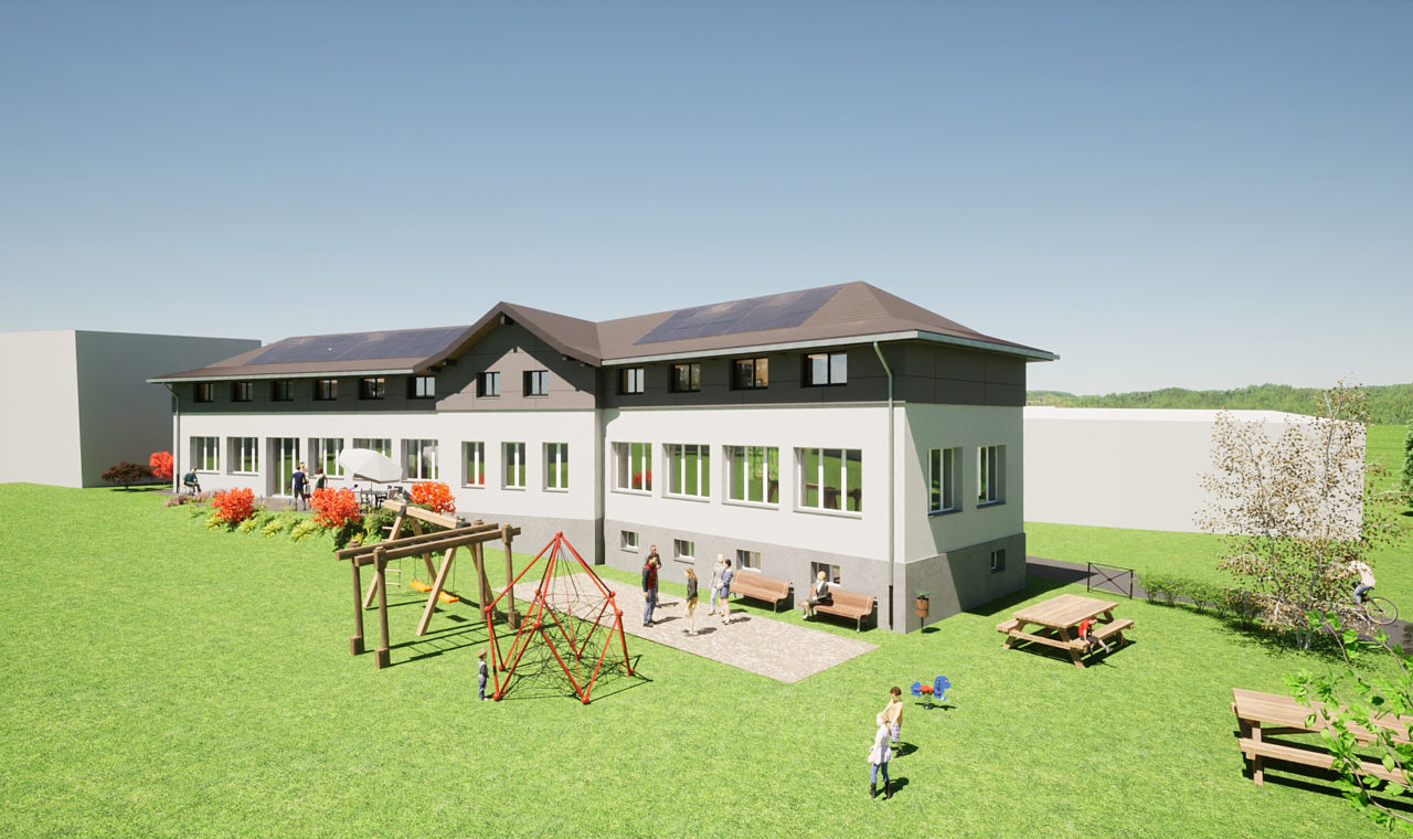 La maison imaginée selon le projet