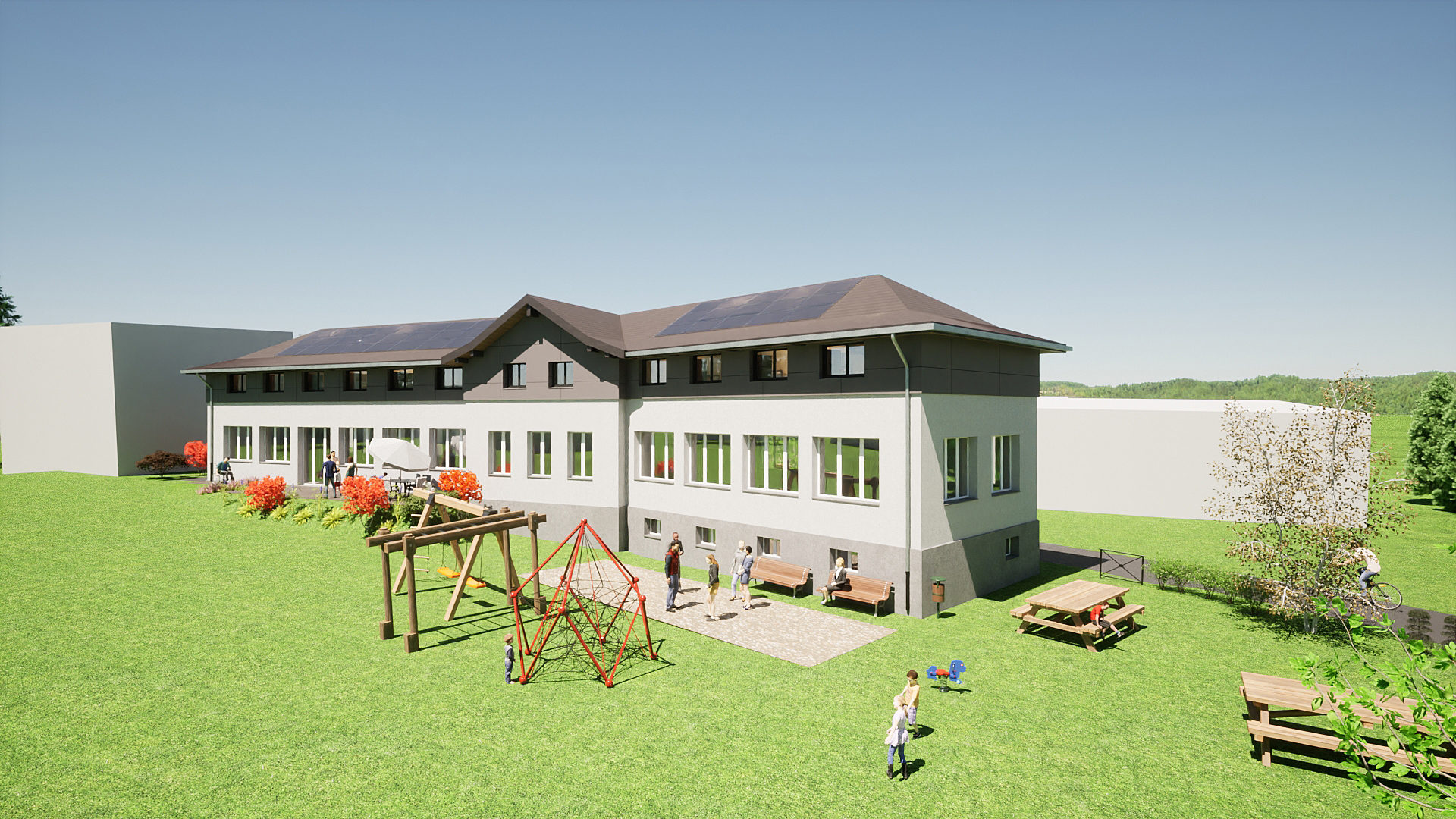 La maison imaginée selon le projet